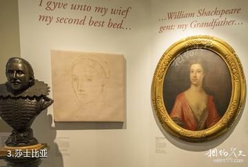 英国特拉特福莎士比亚出生地故居-莎士比亚照片