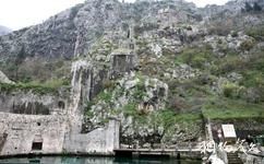 黑山科托尔城旅游攻略之崖壁