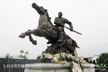 惠州叶挺将军纪念园-白马将军雕像照片