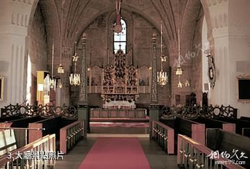 瑞典加默爾斯塔德教堂村-大廳照片