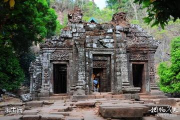 老挝占巴塞瓦普庙-主庙照片