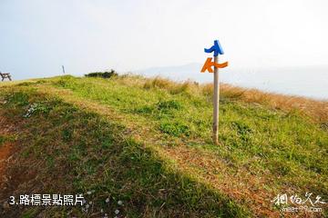 濟州島偶來小路-路標照片