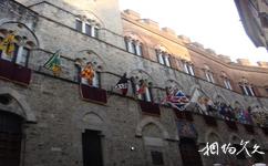 義大利錫耶納旅遊攻略之市政廳牆壁