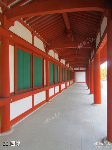 日本药师寺-回廊照片
