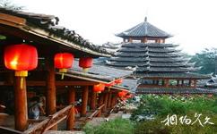 懷化侗文化城旅遊攻略之文化成內建築