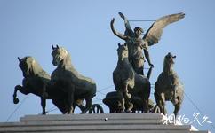 羅馬祖國祭壇旅遊攻略之女神維多利亞雕像