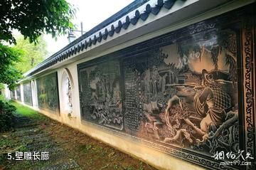 石龙仙溪福地欧公文化景区-壁雕长廊照片
