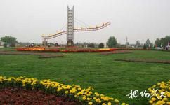 栾城樱花公园旅游攻略之雕塑广场