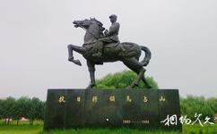 泰來江橋抗戰紀念地旅遊攻略之馬占山將軍銅像