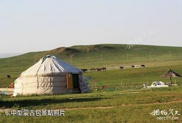 錫林郭勒盟葛根敖包草原旅遊度假村-中型蒙古包照片