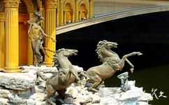 天津大光明橋旅遊攻略之主題雕塑