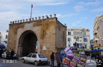 突尼斯市-凯旋门照片