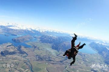 新西兰瓦纳卡-跳伞照片