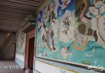 阿拉善盟福因寺（北寺）旅游区-寺内壁画照片