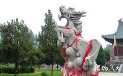 洛陽龍馬負圖寺旅遊攻略之龍馬雕像