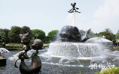 香港迪士尼乐园旅游攻略之喷泉