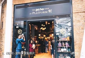 倫敦國王十字車站9¾站台-《哈利·波特》照片
