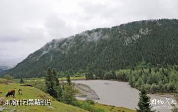 阿克塔斯避暑山莊-喀什河照片