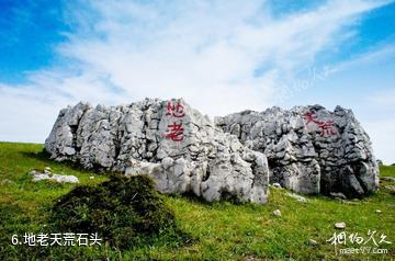 宜昌百里荒高山草原旅游区-地老天荒石头照片