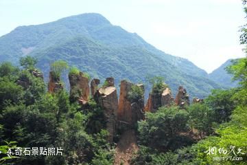 北京天雲山旅遊風景區-奇石照片