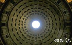 義大利羅馬萬神殿旅遊攻略之穹頂