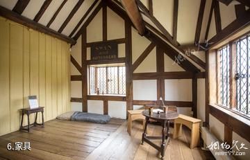 英国特拉特福莎士比亚出生地故居-家具照片