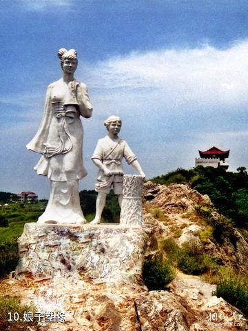 鄂州梁子岛生态旅游区-娘子塑像照片