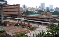 香港理工大學校園概況之校徽廣場
