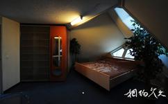 荷兰立体方块屋旅游攻略之卧室
