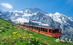瑞士雷塔恩鐵路旅遊攻略之雪山風情