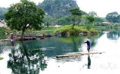 杭州绿景塘生态农业观光园旅游攻略之竹筏漂流