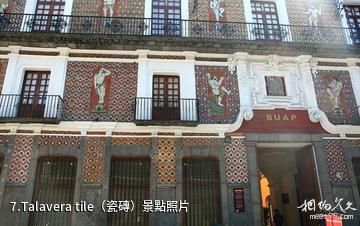 墨西哥普埃布拉歷史中心-Talavera tile（瓷磚）照片