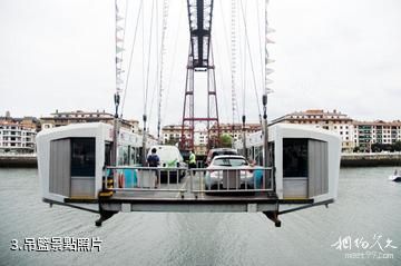 西班牙比斯卡亞橋-吊籃照片