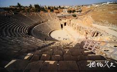 约旦杰拉什古城旅游攻略之古罗马露天剧场
