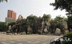 成都人民公园旅游攻略之山水瀑布广场