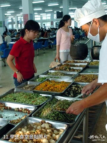 華北電力大學-學生食堂照片