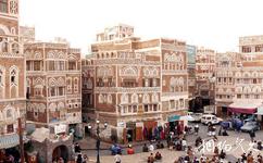 也门萨那古城旅游攻略之建筑