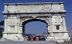 罗马帕拉蒂尼山遗址旅游攻略之提图斯凯旋门