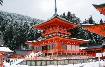 日本比睿山延历寺-东塔照片