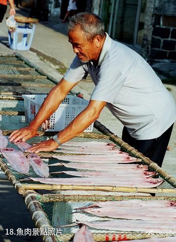 蒼南炎亭海濱風景區-魚肉照片