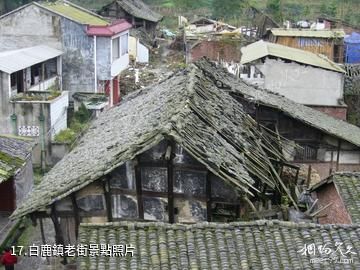 彭州龍門山風景區-白鹿鎮老街照片