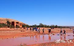 摩洛哥阿伊特·本·哈杜築壘村旅遊攻略之瓦迪河