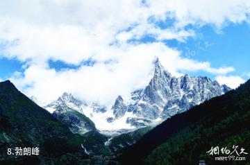 阿尔卑斯山-勃朗峰照片