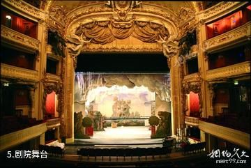 法国巴黎喜剧院-剧院舞台照片