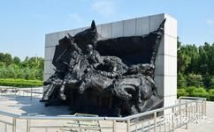 齐齐哈尔和平广场旅游攻略之江桥抗战纪念雕塑