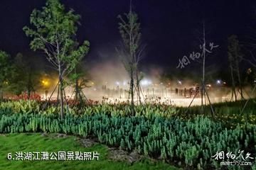 洪湖紅色湘鄂西旅遊區-洪湖江灘公園照片