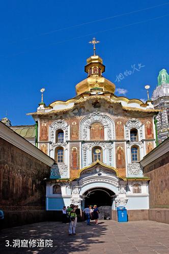乌克兰基辅市-洞窟修道院照片