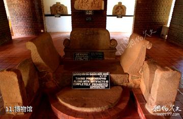 斯里兰卡阿努拉德普勒市-博物馆照片