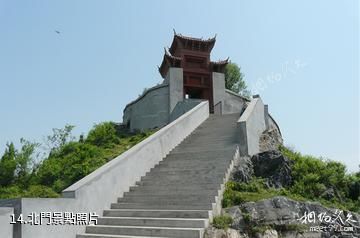 孝感白兆山李白文化旅遊區-北門照片