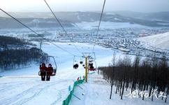 內蒙古阿爾山滑雪場旅遊攻略之雙人索道